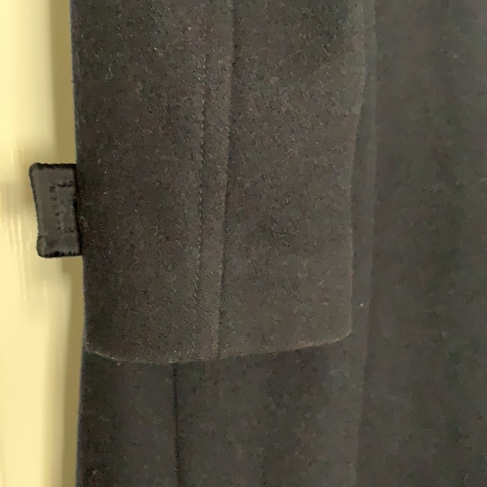 Navy banana republic wool coat size M - Picture 5 of 9